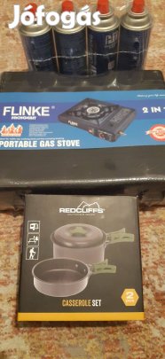 Eladó új Camping gáztűzhely!