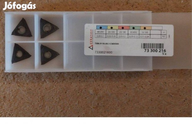 Eladó új Ceratizit beszúró lapka 4db