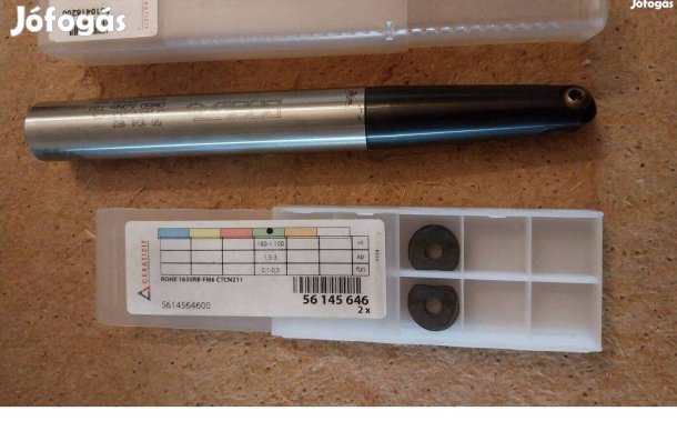 Eladó új D16 Wnt lapkás rádiuszmaró 2db lapkával