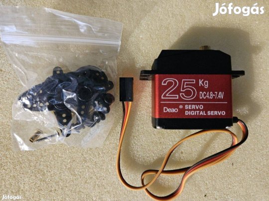 Eladó új Digital Servo 25kg High Torque Waterproof Servo 180 Deg