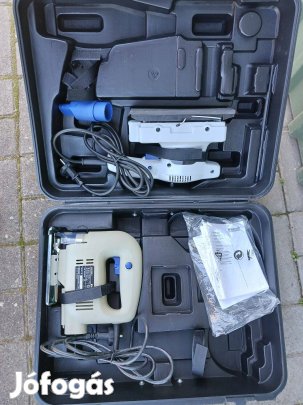 Eladó új Einhell dekopírfűrész +rezgőcsiszoló húzható műanyag táskában