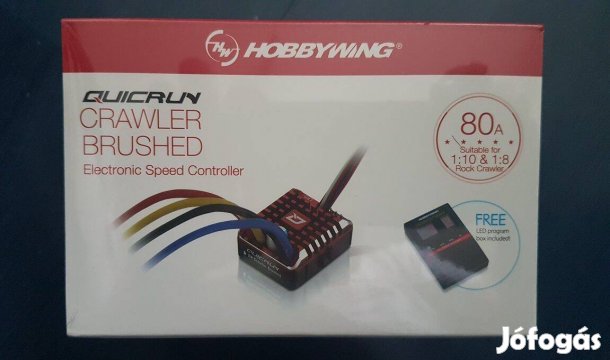 Eladó új Hobbywing Quicrun WP Brushed Electronic Speed Controller For