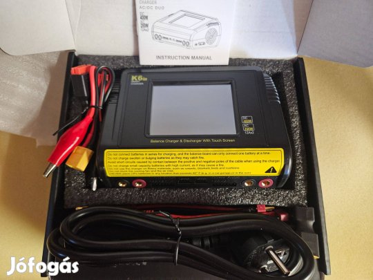 Eladó új K6+Pro AC 200W DC 400W Battery Charger Balance Discharger