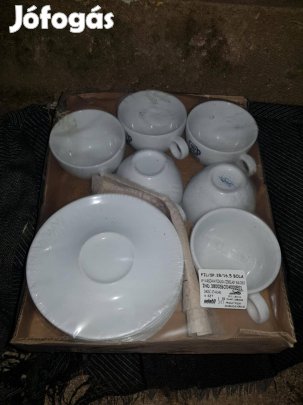Eladó új Lubiana csésze készlet csészekészlet 2db