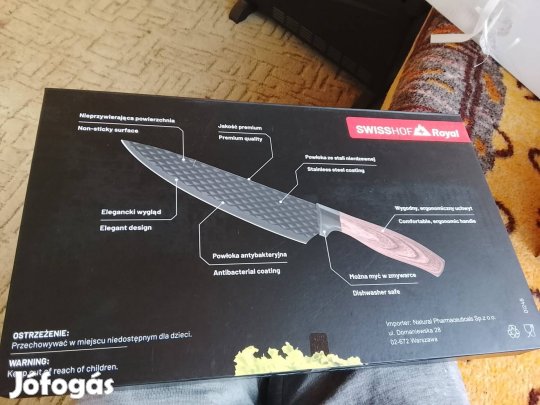 Eladó új Swisshof Royal kés készlet (Kulcson) átvehető 