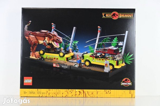 Eladó új, Lego 76956 - T. rex Breakout készlet