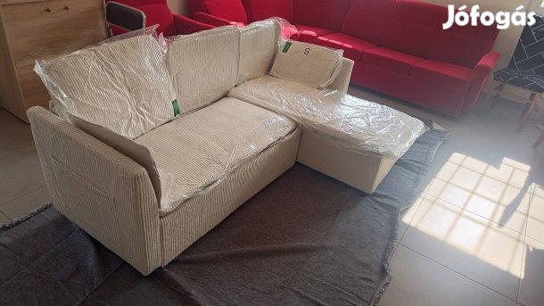 Eladó új, többfunkciós kanapéágy tárolóval és kihúzható ággyal