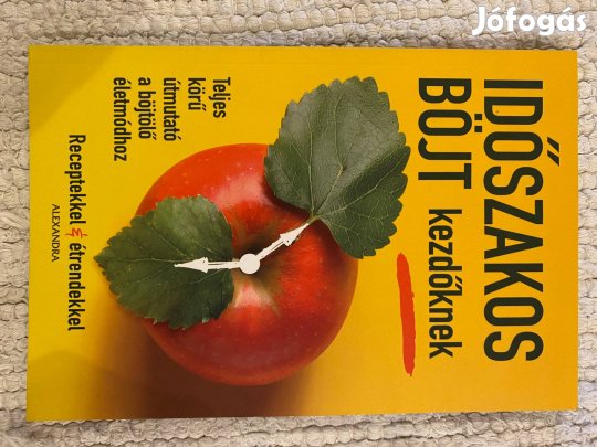 Eladó új állapotú könyv féláron - Időszakos böjt kezdőknek (Amanda Swa