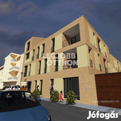 Eladó új építésű 2. emeleti lakás Cegléd belvárosában (7B)