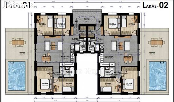 Eladó új építésű ikerházak Bodajkon!