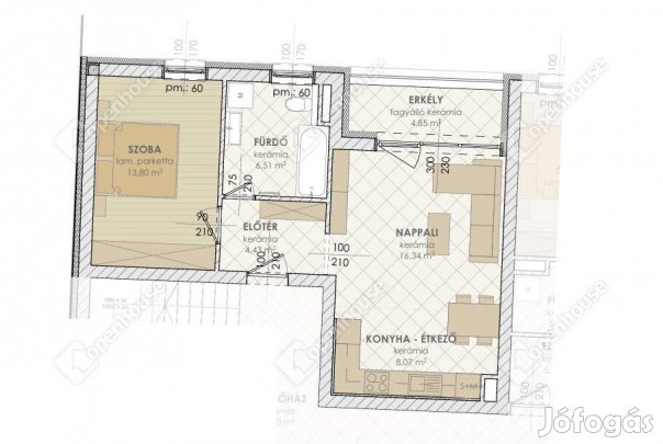 Eladó új építésű társasházi lakás, Székesfehérvár Belváros