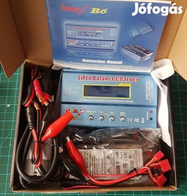 Eladó új iMAX B6 80W 6A töltő +tápegység