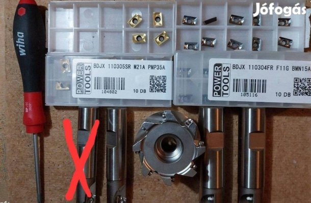 Eladó új lapkás marók lapkával