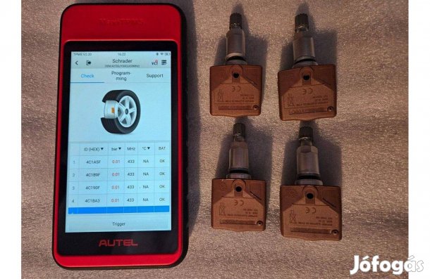 Eladó új tesztelt Nissan, Infiniti 433MHz Tpms guminyomás érzékelő