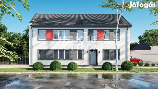 Eladó újépítésű kulcsrakész földszinti lakás Cegléd belvárosában (I3)