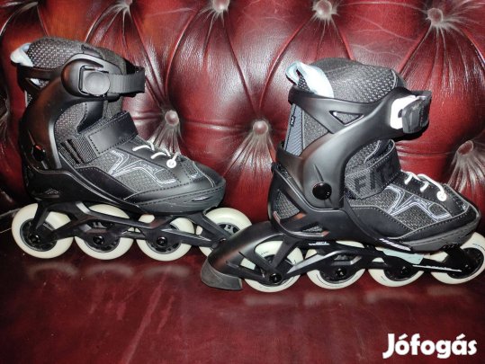 Eladó újszerű Dectahlon Fit3 egysoros gyerek görkorcsolya, 29-32