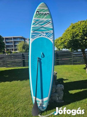 Eladó újszerű Feath-R-lite 335x83x15cm 165kg+ Felfújható Sup készlet