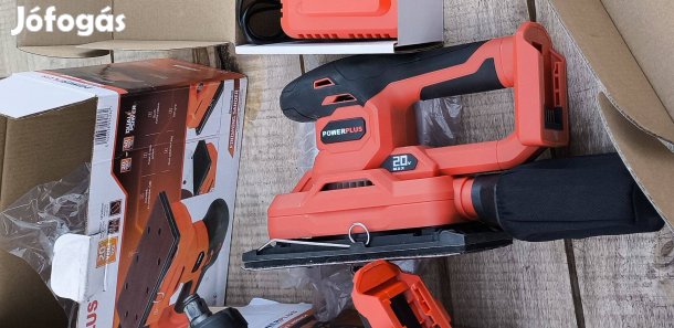 Eladó újszerü Power Plus akkus rezgőcsiszoló