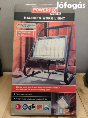 Eladó újszerű Powerfix Profi + 1000W halogén munkalámpa