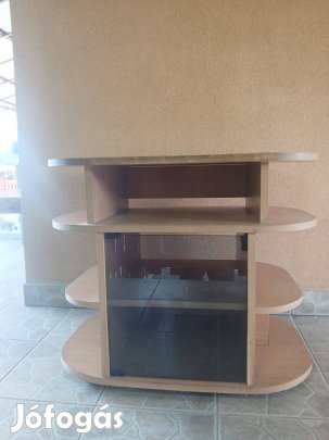 Eladó üvegajtós TV asztal
