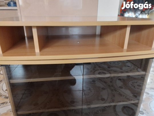 Eladó üveges TV asztal!