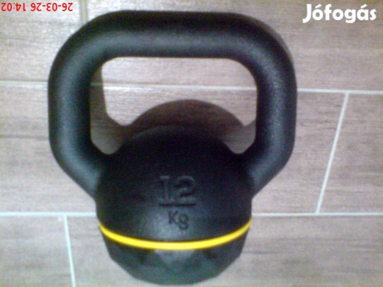 Eladó vadonatúj 12 kg-os kettlebell 2 év garanciával
