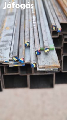 Eladó vasanyag zártszelvény, T8 kerítéslemez, T20-35 trapézlemez 