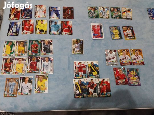 Eladó vegyes focis kártyák