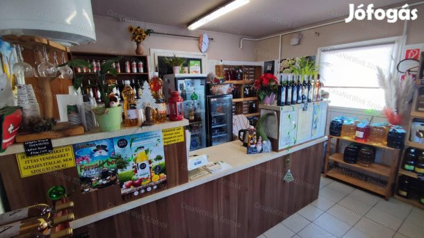 Eladó vendéglátóipari egység, lakóházzal, garázzsal, Szandaszőlősön