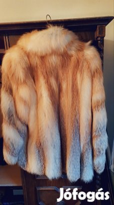 Eladó vörösróka szőrme bunda