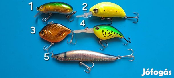 Eladó wobblerek egyben.