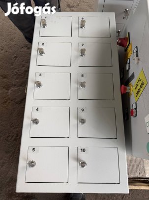 Eladó zárható műhely kis szekrény