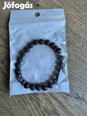Eladó zenvilág karkötő lávakő és holdkő karkötő 