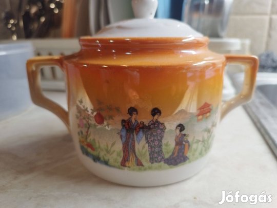 Eladó zsolnai cukor tartó