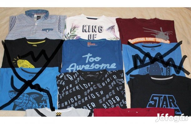 Eladók 140-146-os pólók