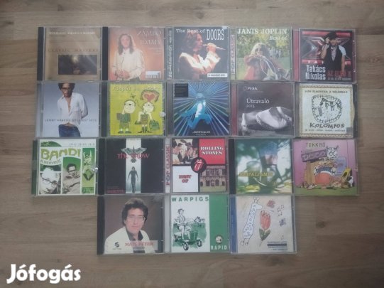 Eladók a képen látható CD lemezek