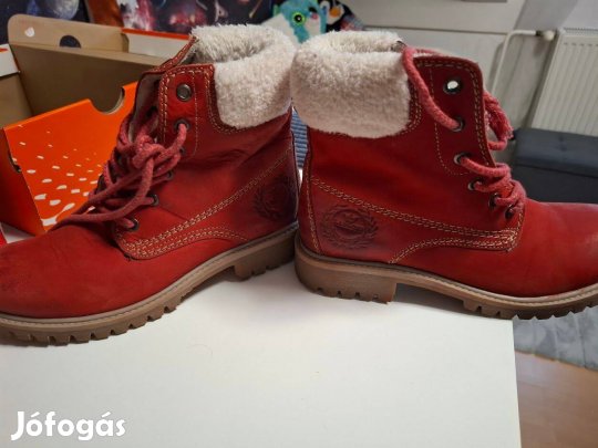 Eladólasocki bélelt bakancs hótaposó 37-es