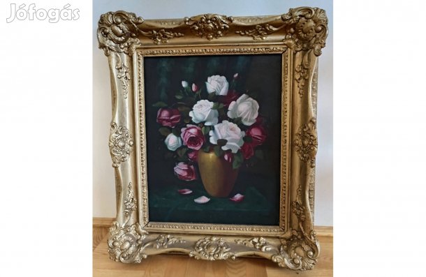 Eladom ezt a szép Incze Béla rózsás csendéletetet