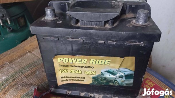 Eladópower Ride Gépjármű akkumulátor (12V/45Ah/360A)