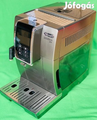 Eladva ! De'Longhi Dinamica Plus ECAM370.95, működik, tejtartály nincs