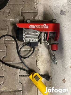 Elaktromos emelő, csörlő