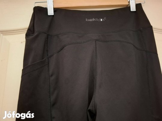 Elasztikus fekete női nadrág M es/Beccin