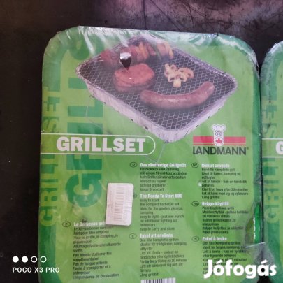 Eldobható grillset Landmann