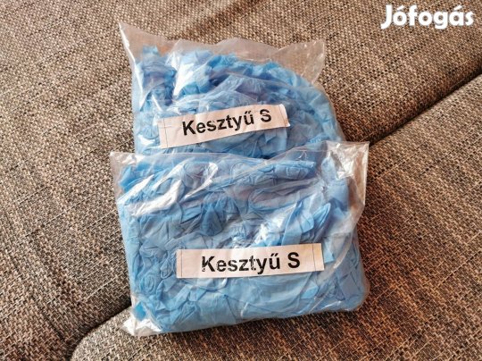 Eldobható gumikesztyű, két csomag egyben!
