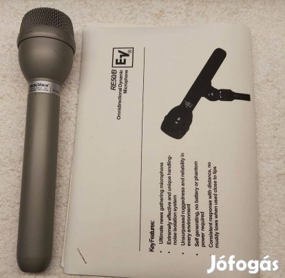 Electro-Voice Dinamic Omnidirectional riporter mikrofon eladó