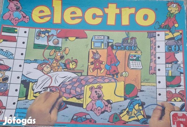 Electro logikai-oktató társasjáték pótlásnak