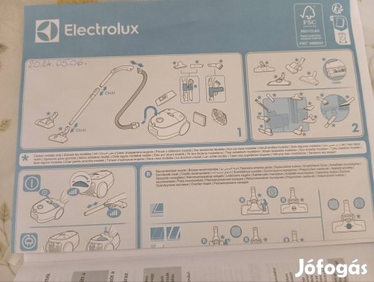 Electrolux Clear 600 porszívó 