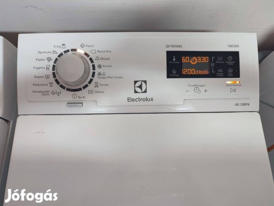 Electrolux magyar menűs felültöltős mosógép