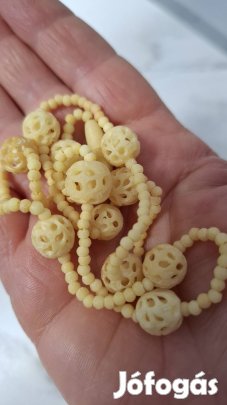 Elefánt csont nyaklánc