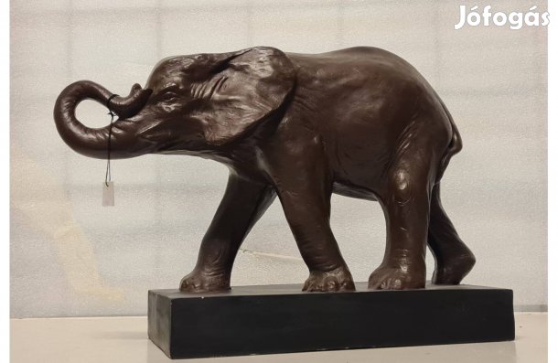 Elefánt szobor 52 cm